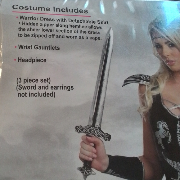 NEW Glorious Gladiator Women's Halloween 🦇 Costume SALE ‼️ - Picture 11 of 15